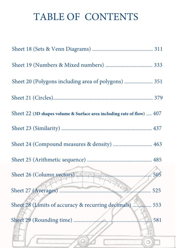 Math Year 9 Edexcel Classified - Part 2