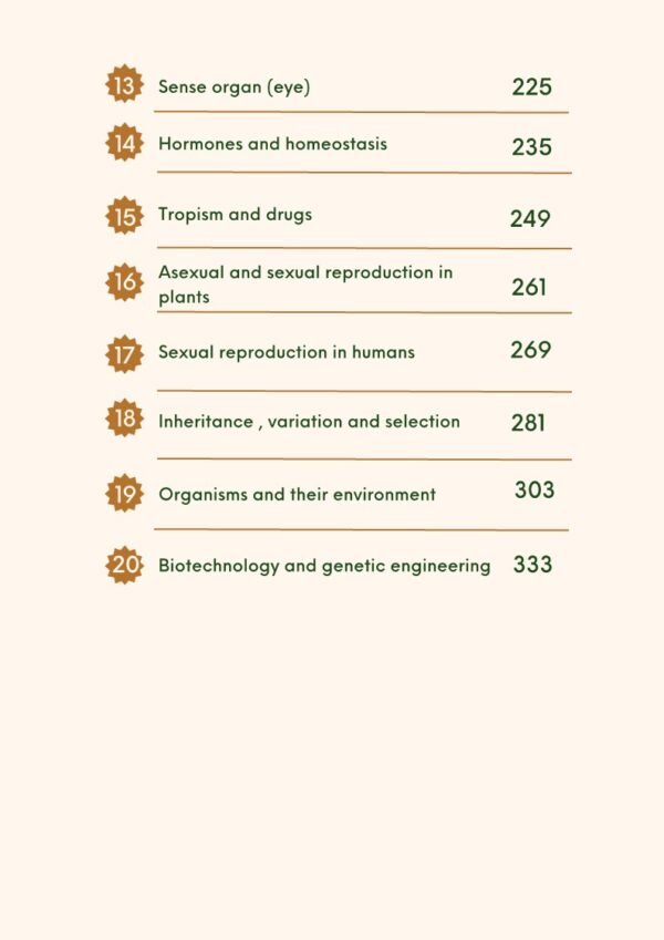 Biology OL Cambridge Classified paper 2